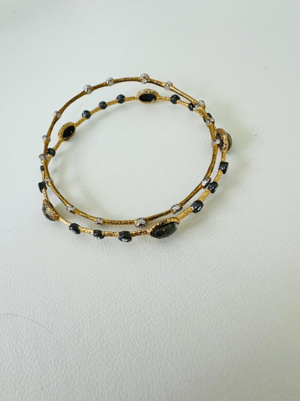 Alexis Bittar Stacking Bangle Bracelets - Picture 5 of 13